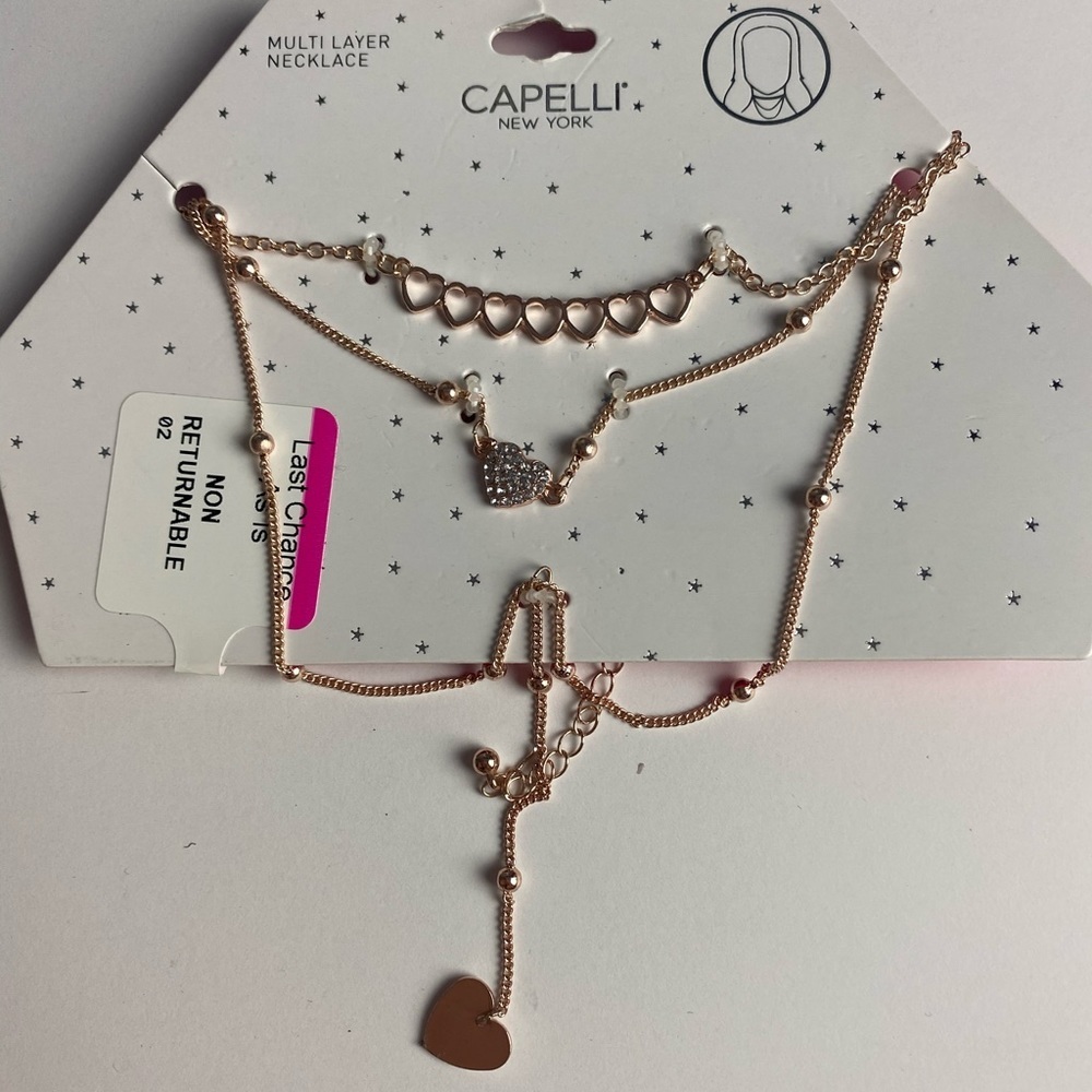 Capelli New York Multi Layer Necklace Kids